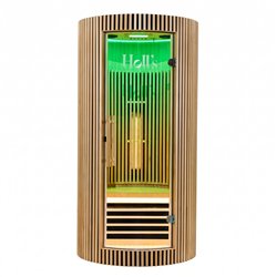 Sauna de infrarrojos MOON 1 plaza color madera