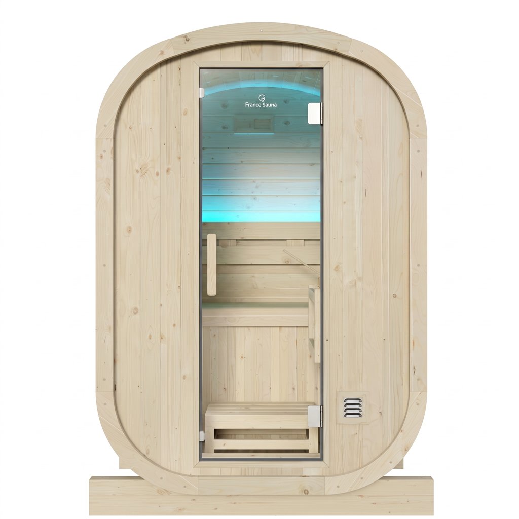 Sauna Gaïa Urban Abeto FS a vapore per 2 persone