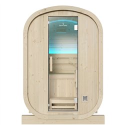 Sauna a vapor Gaïa Urban Abeto FS para 2 pessoas