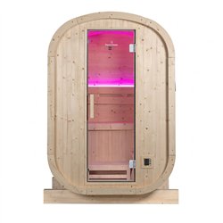 Sauna a vapor Gaïa Urban Abeto FS para 2 pessoas