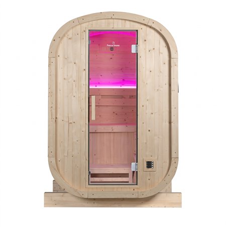 Sauna a vapor Gaïa Urban Abeto FS para 2 pessoas