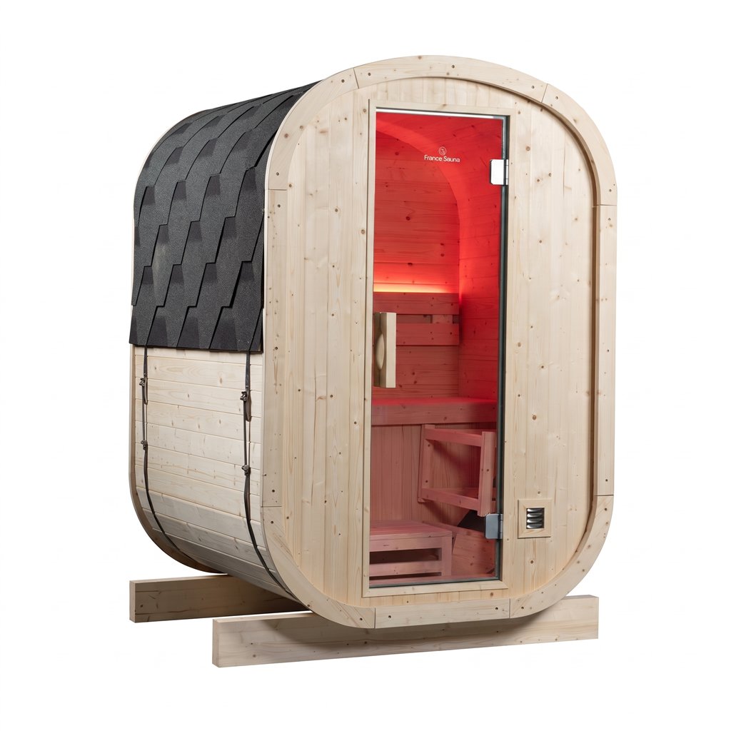 Sauna a vapor Gaïa Urban Abeto FS para 2 pessoas