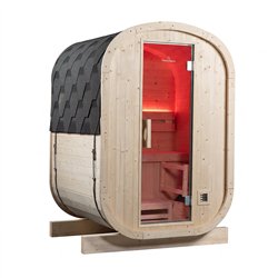 Sauna a vapor Gaïa Urban Abeto FS para 2 pessoas