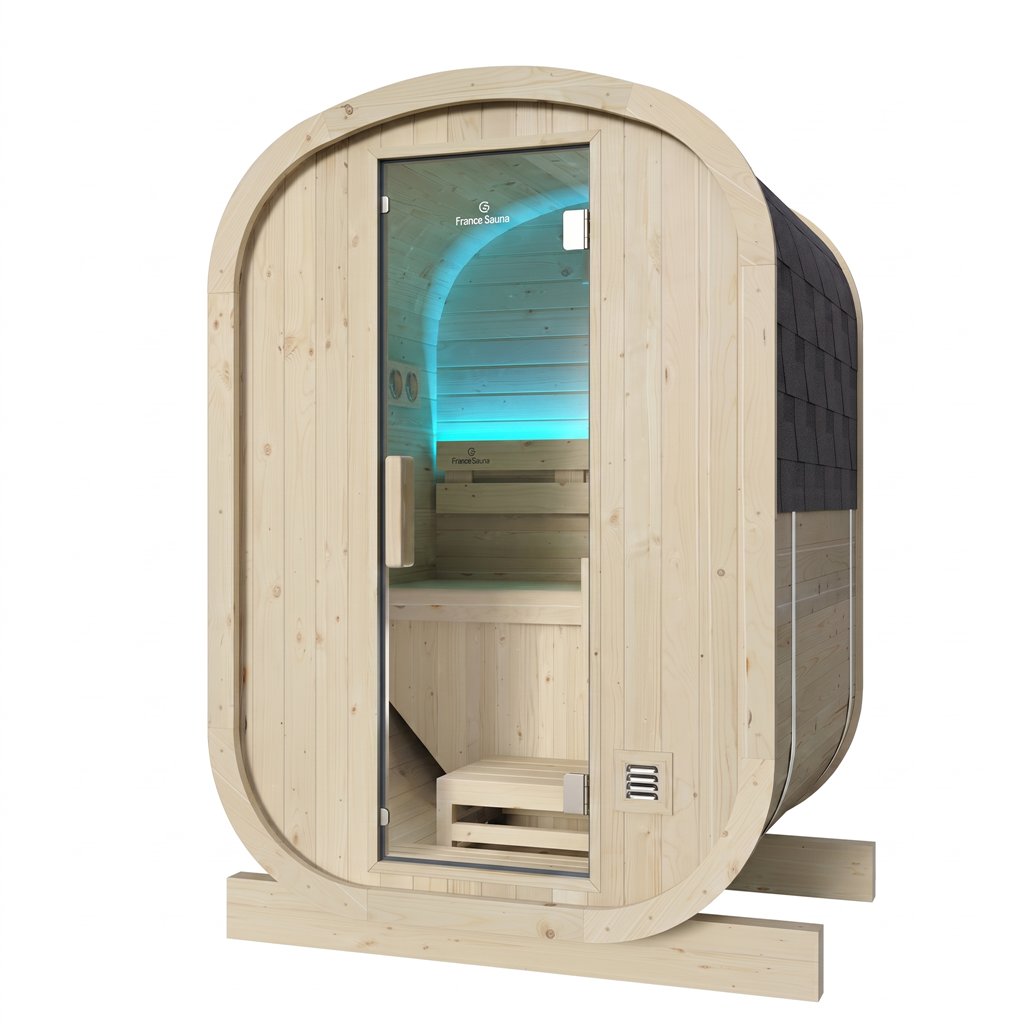 Sauna a vapor Gaïa Urban Abeto FS para 2 pessoas