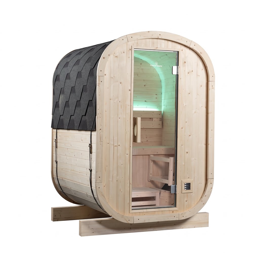 Sauna Gaïa Urban Abeto FS de vapor para 2 personas