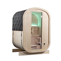 Sauna a vapor Gaïa Urban Abeto FS para 2 pessoas