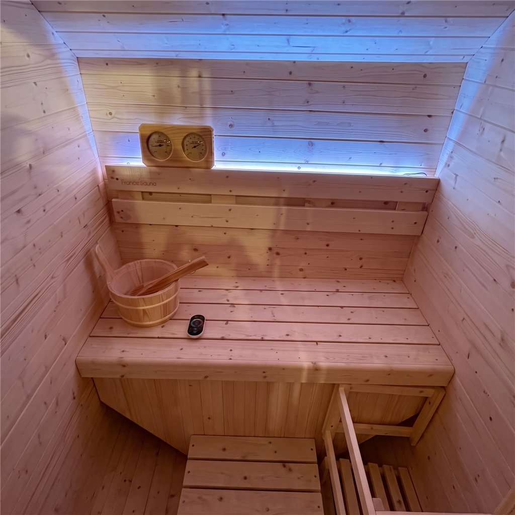 Sauna a vapor Gaïa Urban Abeto FS para 2 pessoas