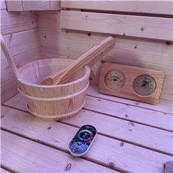 Sauna Gaïa Urban Abeto FS steam sauna for 2 people
