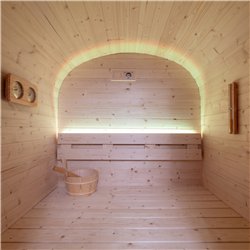 Sauna a vapor Gaïa Urban Abeto FS para 2 pessoas