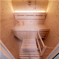 Sauna Gaïa Urban Abeto FS de vapor para 2 personas