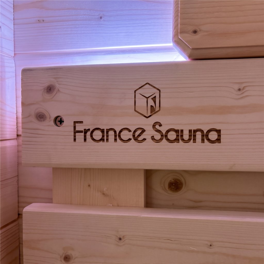 Sauna a vapor Gaïa Urban Abeto FS para 2 pessoas