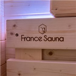 Sauna a vapor Gaïa Urban Abeto FS para 2 pessoas