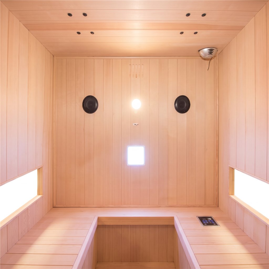 Sauna de infravermelhos France Sauna Apollon Quartz 3 lugares