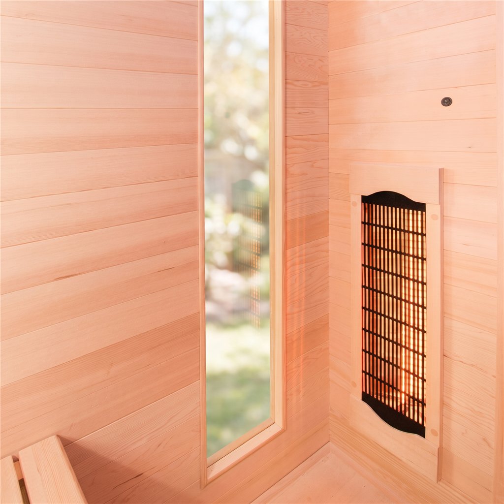 Sauna de infrarrojos France Sauna Apollon Quartz 3 plazas