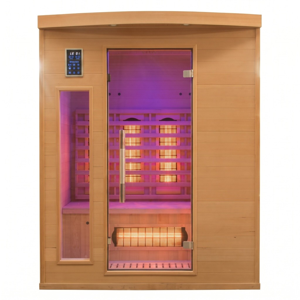 Sauna de infrarrojos France Sauna Apollon Quartz 3 plazas
