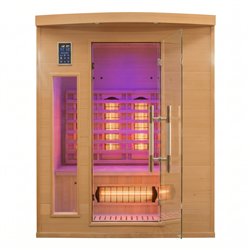 Sauna de infravermelhos France Sauna Apollon Quartz 3 lugares