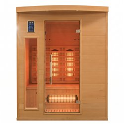 Sauna de infravermelhos France Sauna Apollon Quartz 3 lugares