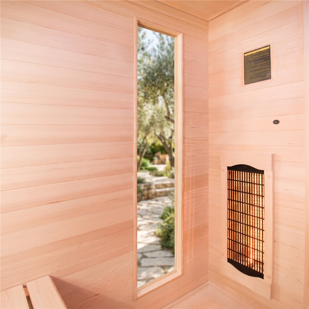 Sauna de infrarrojos France Sauna Apollon Quartz 3 plazas