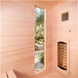 France Sauna Apollon Quartz Infrarotsauna für 3 Personen