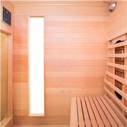 France Sauna Apollon Quartz Infrarotsauna für 2 Personen