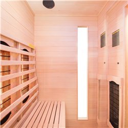 Sauna de infrarrojos France Sauna Apollon Quartz 2 plazas