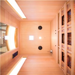 Sauna infrarouge France Sauna Apollon Quartz 2 places