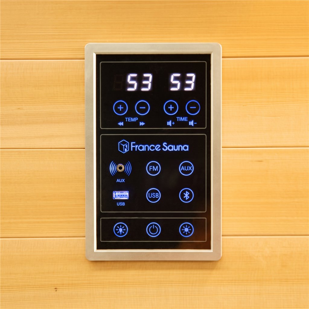 France Sauna Apollon Quartz Infrarotsauna für 2 Personen
