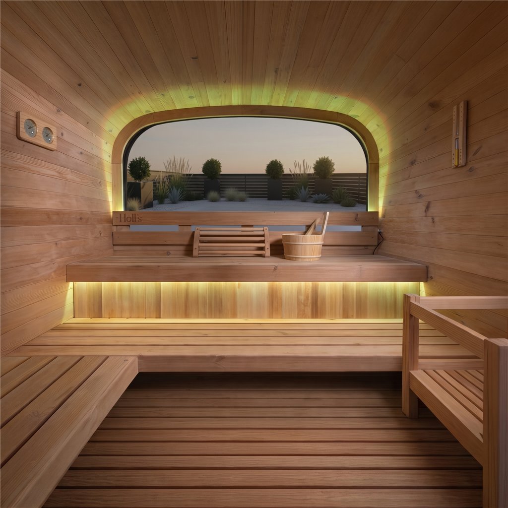 Traditionelle Sauna HESTIA Lounge 210