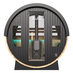 Sauna tradicional ORPHEE 180 de vapor para 5-6 plazas