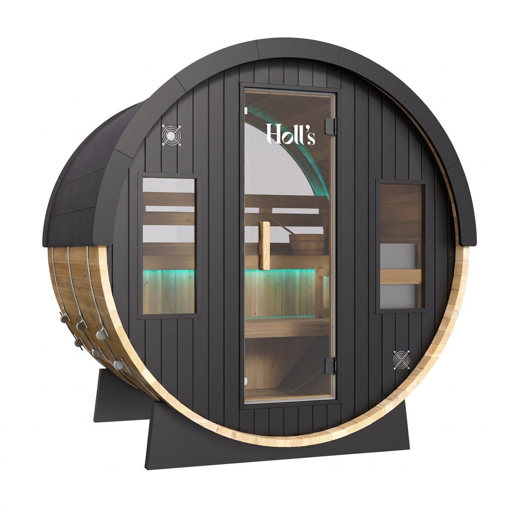 Sauna tradicional ORPHEE 180 a vapor para 5-6 lugares