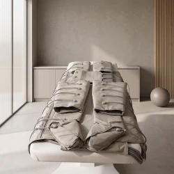 i-Medstetic Presoterapia 3 en 1 Digital Premium con Sauna y Electroestimulación
