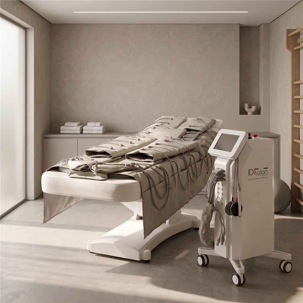 Pressoterapia 3 in 1 digitale con elettrostimolazione (EMS) i-Medstetic