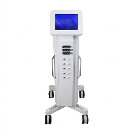 Pressoterapia 3 em 1 i-Medstetic com eletroestimulação (EMS), sauna por infravermelhos e ecrã tátil