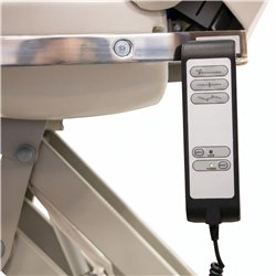 Poltrona ginecologica elettrica a 3 motori Weelko Iliaq Grey