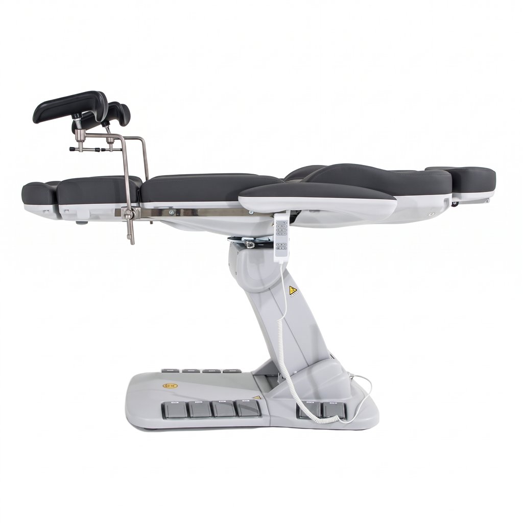 Fauteuil gynécologique électrique Gyna, rotation 120°, 4 moteurs – Weelko