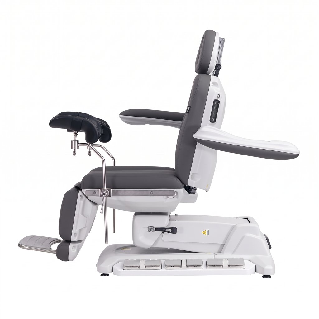 Poltrona ginecologica elettrica Weelko Simus Gyn WKE036.4.A66.GYN