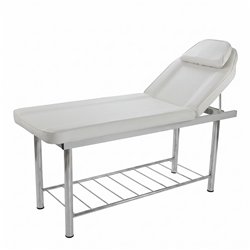 Marquesa de massagem fixa Weelko Coxi com encosto ajustável e orifício facial