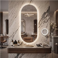 Specchio da Toeletta LED IRIS Ovale