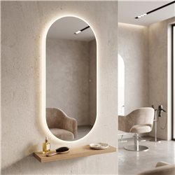 Specchio da Toeletta LED IRIS Ovale