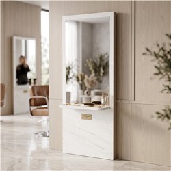 NeoBeauty Sven Table de Maquillage Chêne Blanc