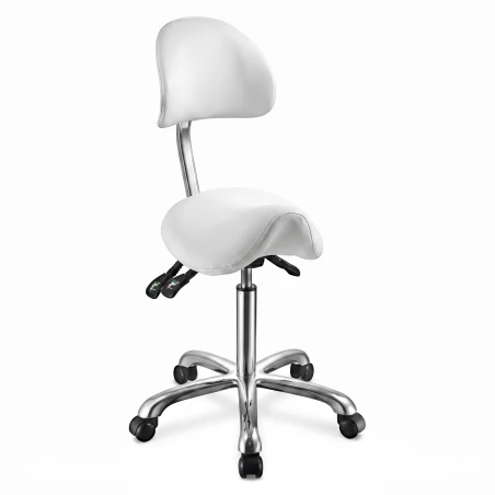 Taburete ergonómico con respaldo Weelko