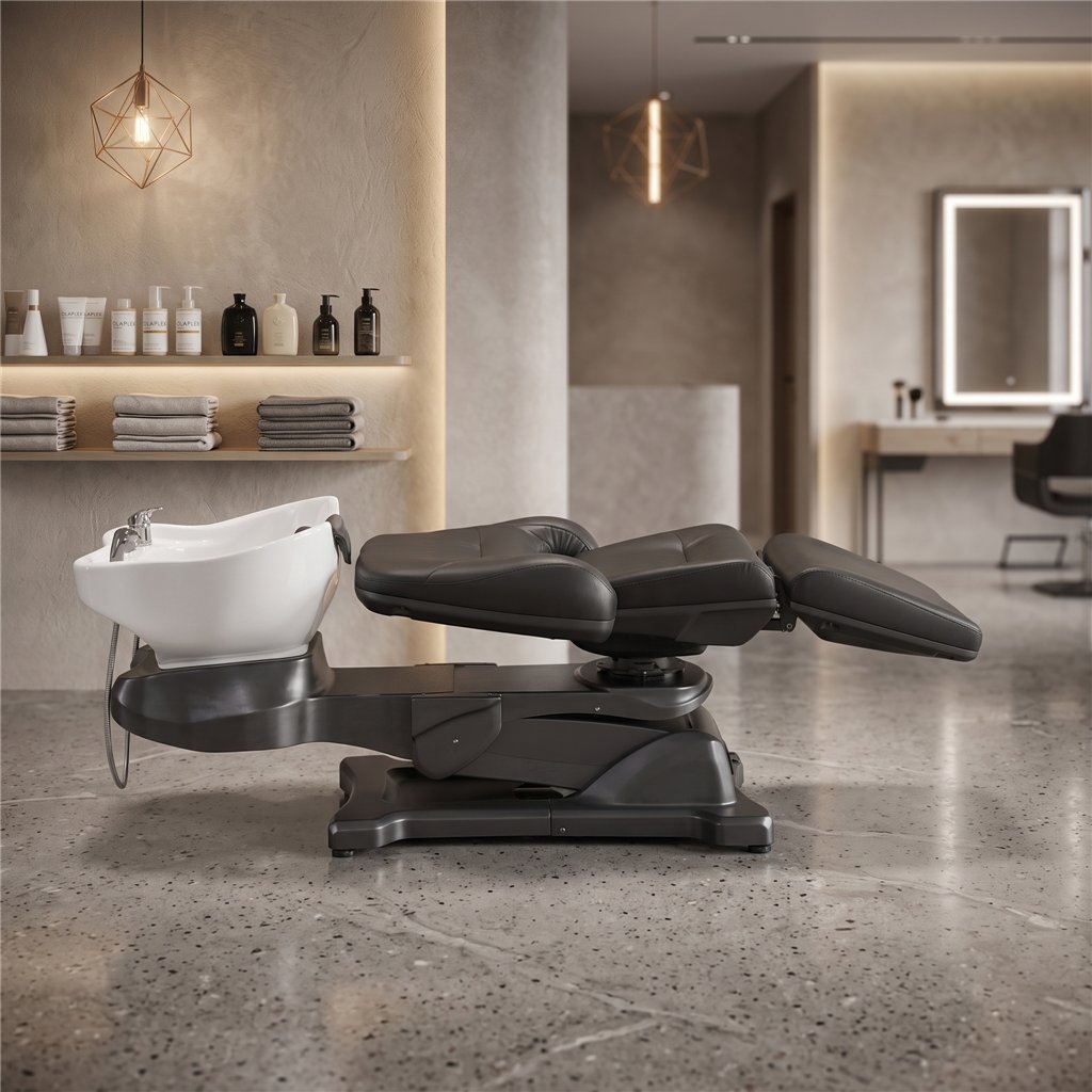 Bac de Lavage Spa Satori avec commande au pied et siège pivotant