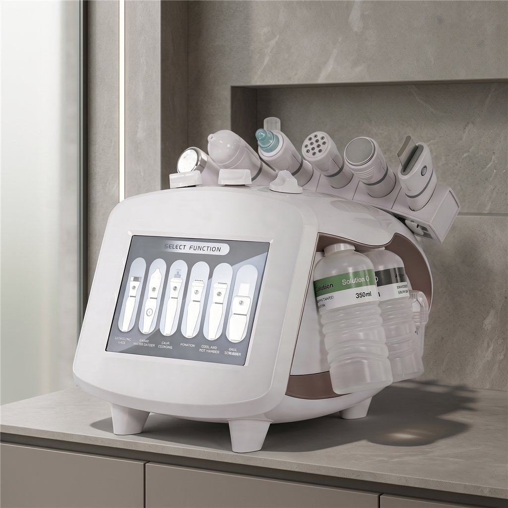 Apparecchiatura di idrodermoabrasione Weelko OXYA  6 in 1 per estetica viso professionale