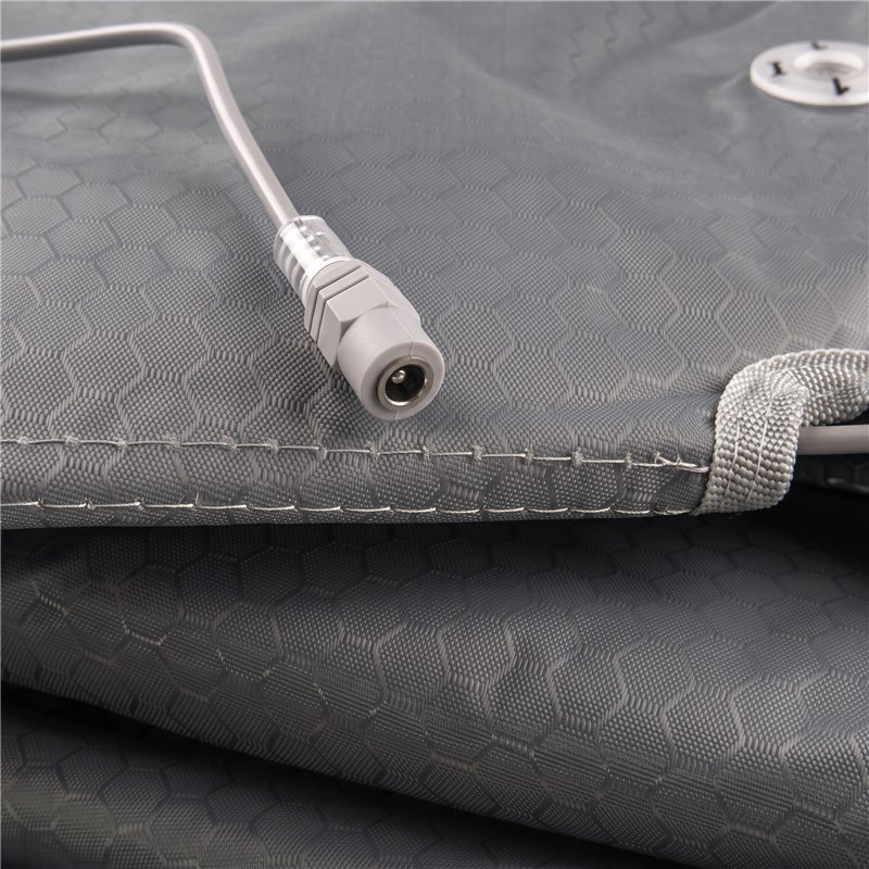 Output connector on the textile of the Nimbus Beauty accessory
