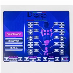 Presoterapia 3 en 1 para estética, sauna y electroestimulación i-Medstetic