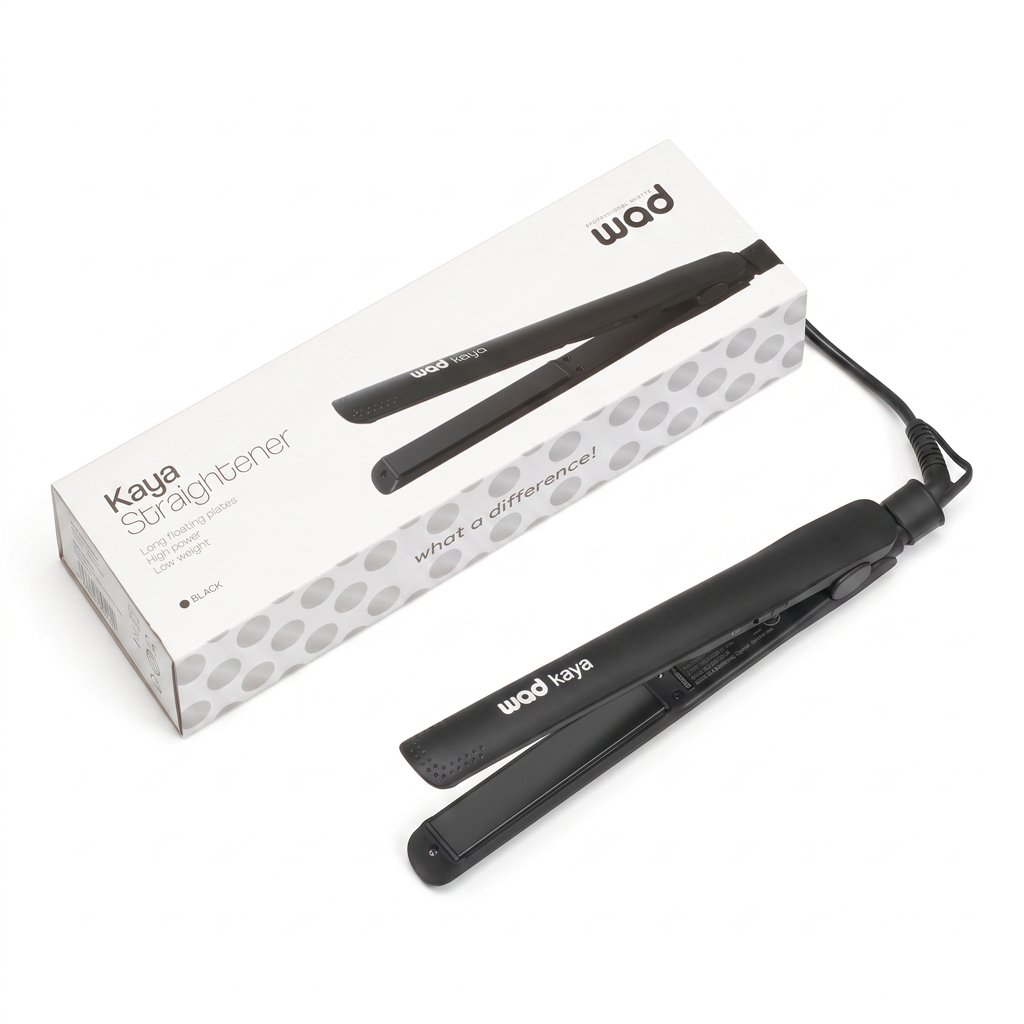 Wad Kaya Hair Straightener – Ceramic 200°C for Hairdressing