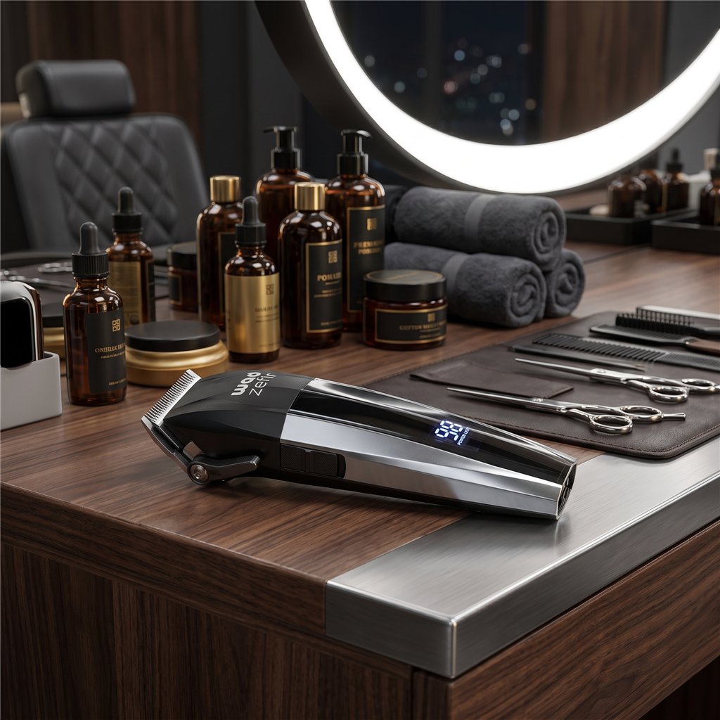 Tondeuse de coupe professionnelle Zefir 7200 tr/min pour coiffure et barbier - Wad