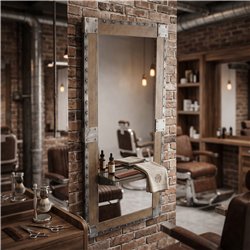 barber vanity with mirror & shelf - i-Medstetic
