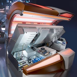 Luxura VEGAZ 9200 Highbrid Solarium con Tubos UVA y LED