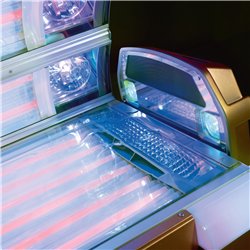 Luxura VEGAZ 9200 Highbrid Solarium, bronceado intenso y cuidado